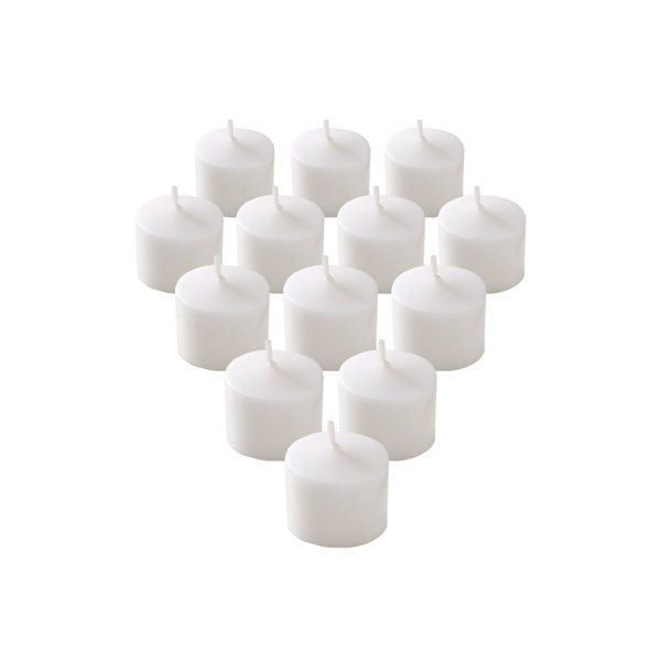 Serene Spaces Living 10Hour Votive Candle, Unscented, LongBurning Tea